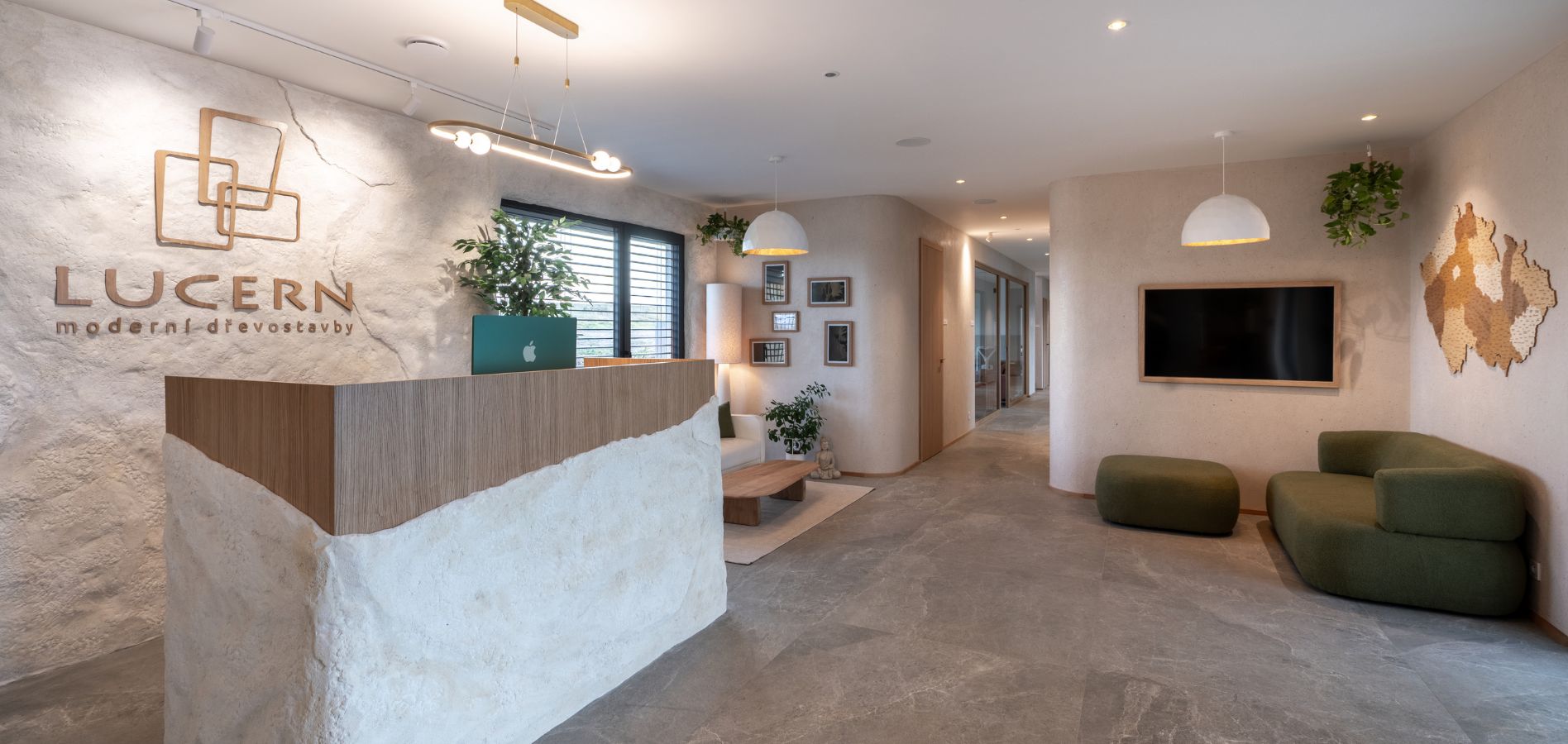 Nové sídlo a kanceláře firmy Lucern Dřevostavby s.r.o.